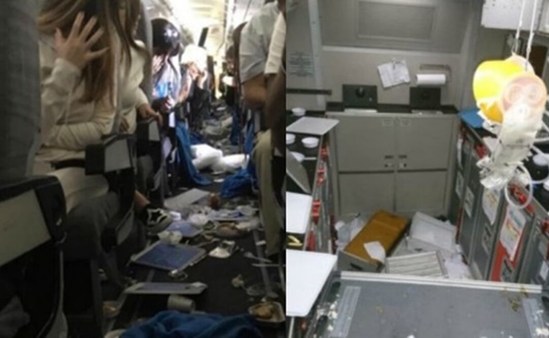 Los pasajeros sufrieron golpes o contusiones a causa de los movimientos bruscos que generan esas condiciones atmosféricas. (Foto: El Comercio Perú)