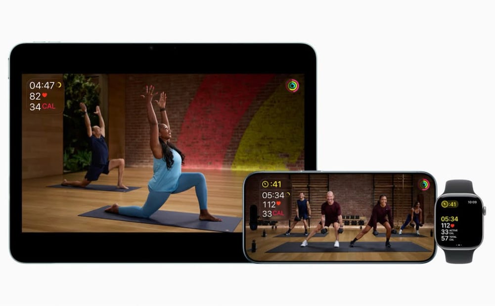 Apple Fitness+ arranca 2026 con nuevos planes y música latina. Imagen: Apple