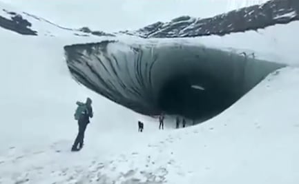 Muere turista brasileño aplastado por bloque de hielo. Video capta el momento