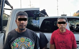 Detienen a dos por simular patrulla; llevaban droga y luces estroboscópicas en Tlalnepantla