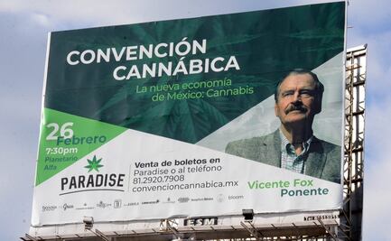 Fox se anuncia como ponente en convención sobre cannabis en Monterrey