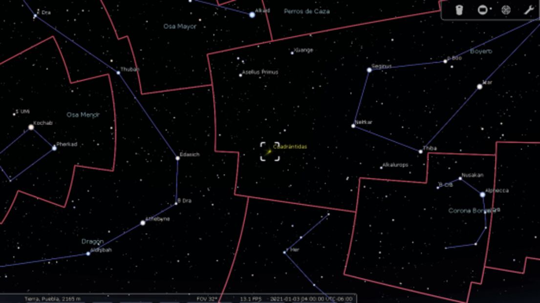 La lluvia de estrellas de las Cuadrántidas que será visible en enero de 2021