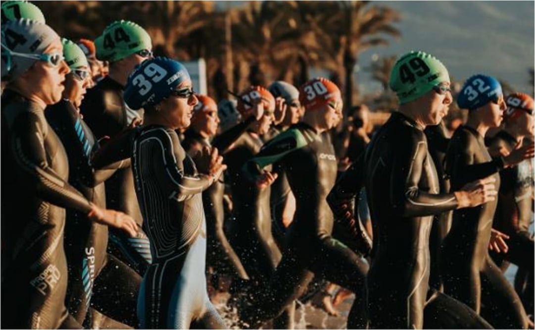 Muere mexicano Roger Mas en el Mundial de Triatlón en Málaga. FOTO: @worldtriathlon