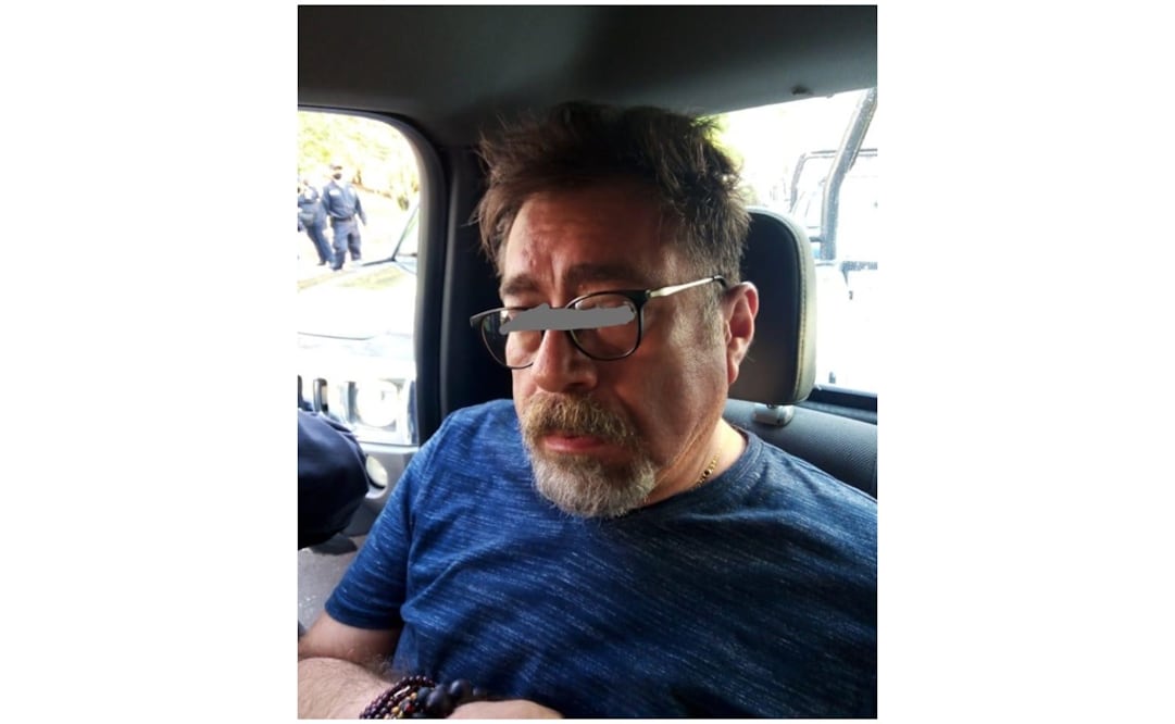 Horacio Jiménez López fue detenido en la zona de Vista del Valle, en Naucalpan. Foto: Especial 