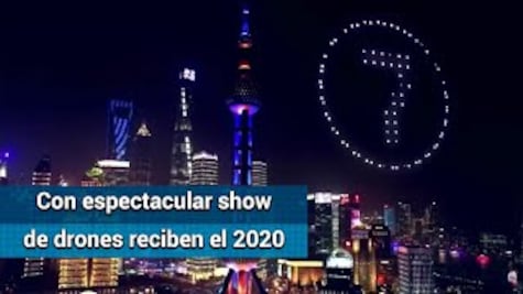 El show de drones chinos que ha maravillado al mundo