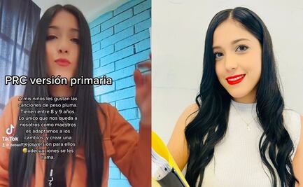 "No es delito que escuchen corridos": "Miss Viral" de TikTok hizo a Peso Pluma su aliado en las clases