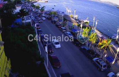 Por fuertes marejadas cierran la navegación en puerto de Topolobampo en Sinaloa