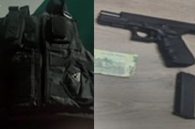 Con chaleco antibalas y arma, sujeto asaltaba a transeúntes en calles de Iztapalapa 