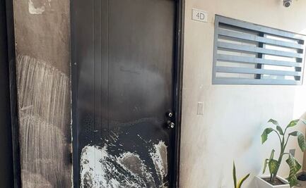 Vinculan a proceso a hombre por prender fuego a la puerta del departamento de su vecina en Sinaloa