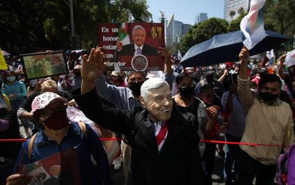 Alistan marcha pro AMLO en las inmediaciones del Ángel de la Independencia