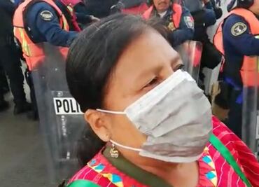 "Queremos a la Guardia Nacional y no paramilitares", dice mujer Triqui resguardada en refugio