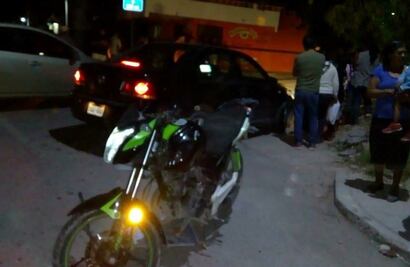 Diputada de Morena golpea con su auto a motociclista en Hidalgo