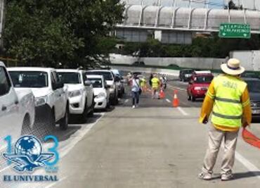 Autoridades recorren Paso Expréss