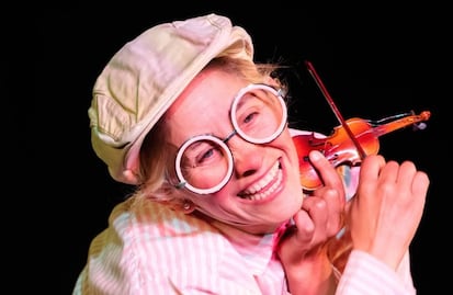 "Caquita en concierto": humor físico y clown para toda la familia