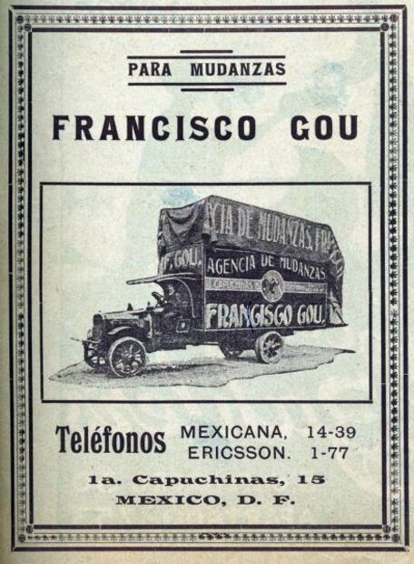 De los cargadores en carreta a los camiones de mudanzas