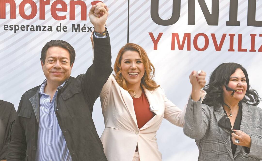 Marina del Pilar dijo que trabajará en la unidad del partido. Foto: Hugo García. EL UNIVERSAL