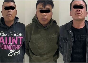 Tras persecución, arrestan a tres hombres que intentaron robar auto en Ecatepec