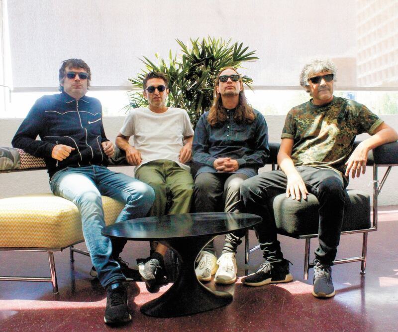 El grupo, que estrena sencillo en digital, aprovechará la cuarentena para producir más música. Foto: KARINA CONTRERAS. EL UNIVERSAL