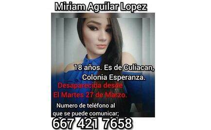 Uber dice que joven extraviada en Sinaloa no abordó una unidad