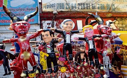 Queman judas de "El Bronco" en Monterrey