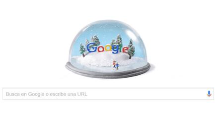 Llega solsticio de invierno a Google