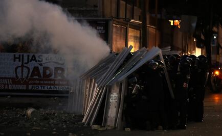 Suman 7 lesionados por protesta en Circuito Interior