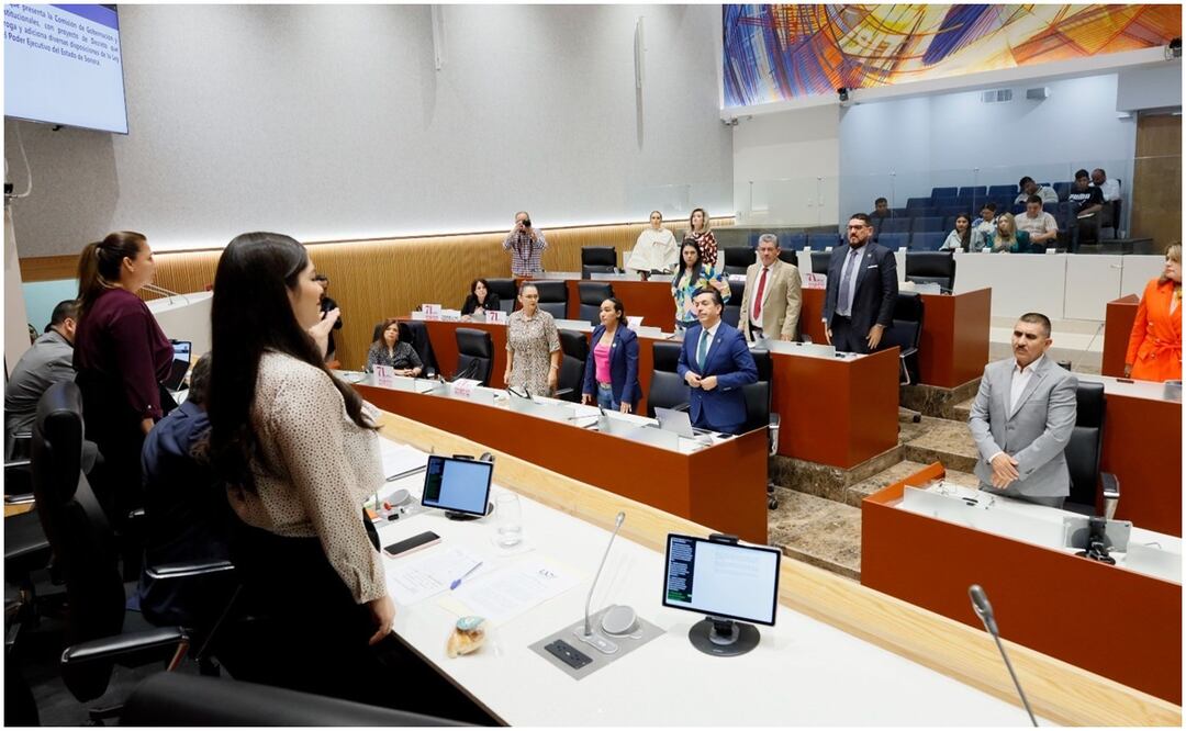 Congreso de Sonora aprueba paquete económico estatal para el 2025 por más de 89 mil mdp (31/10/2024). Foto: Especial