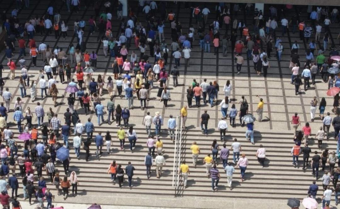 Así se vivió el Simulacro Nacional 2025 en Sinaloa (29/04/2025). Foto: Oficial