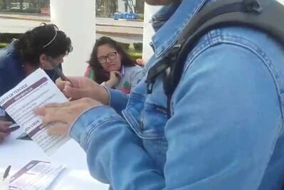 Continúa voto repetido en consulta ciudadana de NAIM en GAM y Benito Juárez