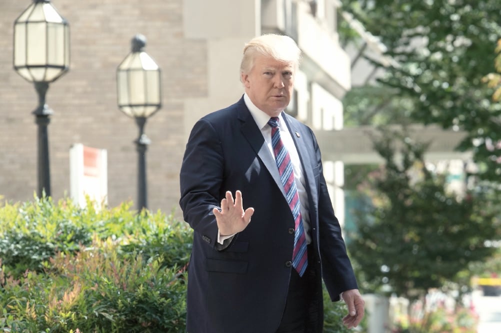 El presidente Donald Trump había dicho anteriormente: “Amamos a los dreamers ”, pero mantenía en vilo el futuro del programa DACA. (NICHOLAS KAMM. AFP)