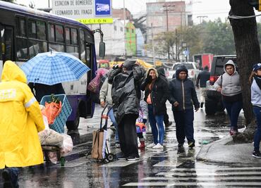 Se esperan lluvias muy fuertes y granizo en la CDMX