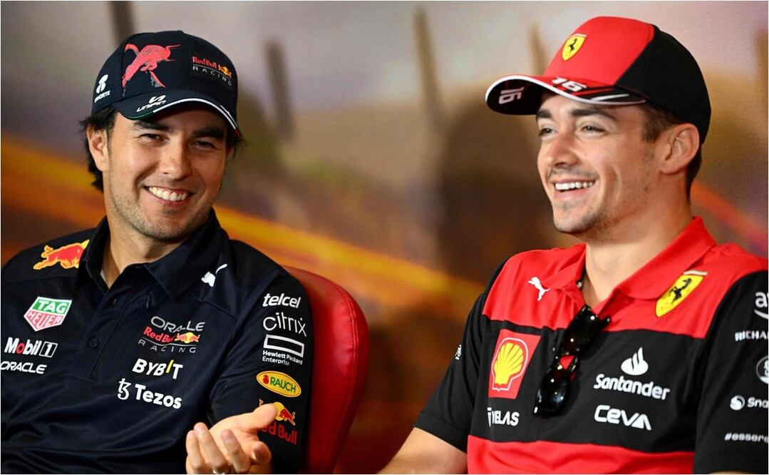 Checo Pérez saldrá quinto en el GP de España; Leclerc ganó la pole position / FOTO: AFP