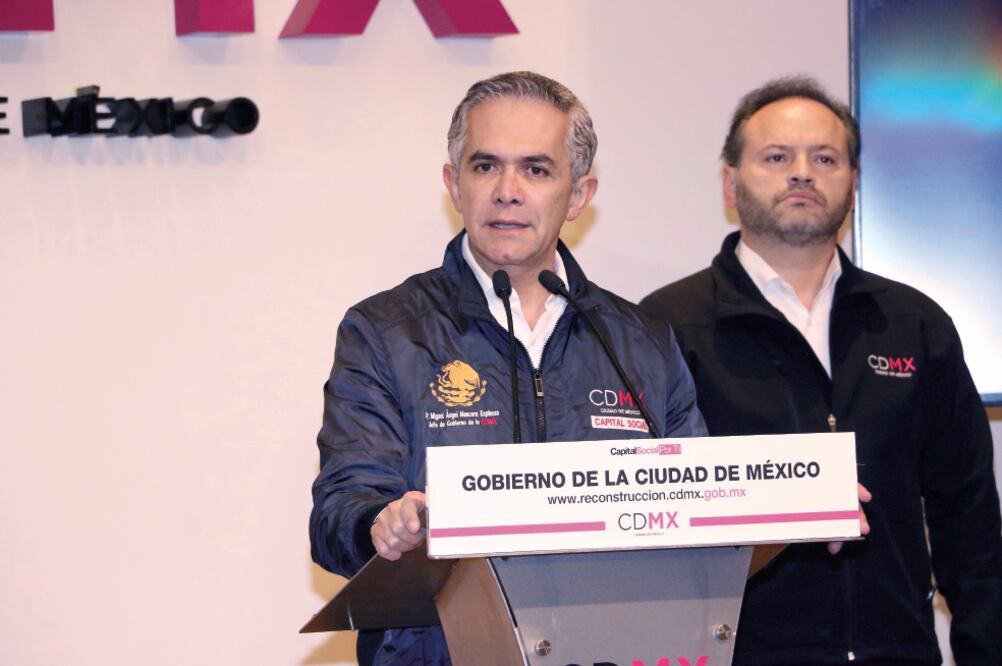 Miguel Ángel Mancera argumentó que cuando no se comprende el mecanismo financiero que se aplicará al plan para construir la planta se puede crear una falsa concepción de lo que se está haciendo para pagar la edificación (ESPECIAL)