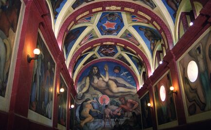 Restoration of Diego Rivera's murals in Chapingo University is almost complete