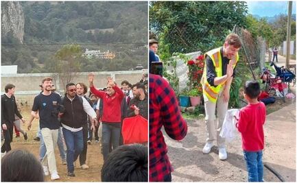 No es IA: MrBeast y Eugenio Derbez son captados en el Edomex; llegan en helicóptero y sorprenden a sus fans