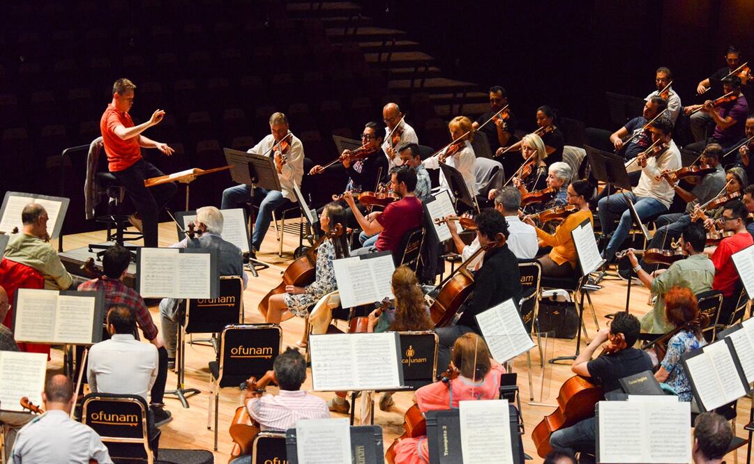 La Orquesta Filarmónica de la Universidad Nacional Autónoma de México (Ofunam) enmarca el tránsito musical desde finales del siglo XIX hasta principios del XX. Foto Ofunam