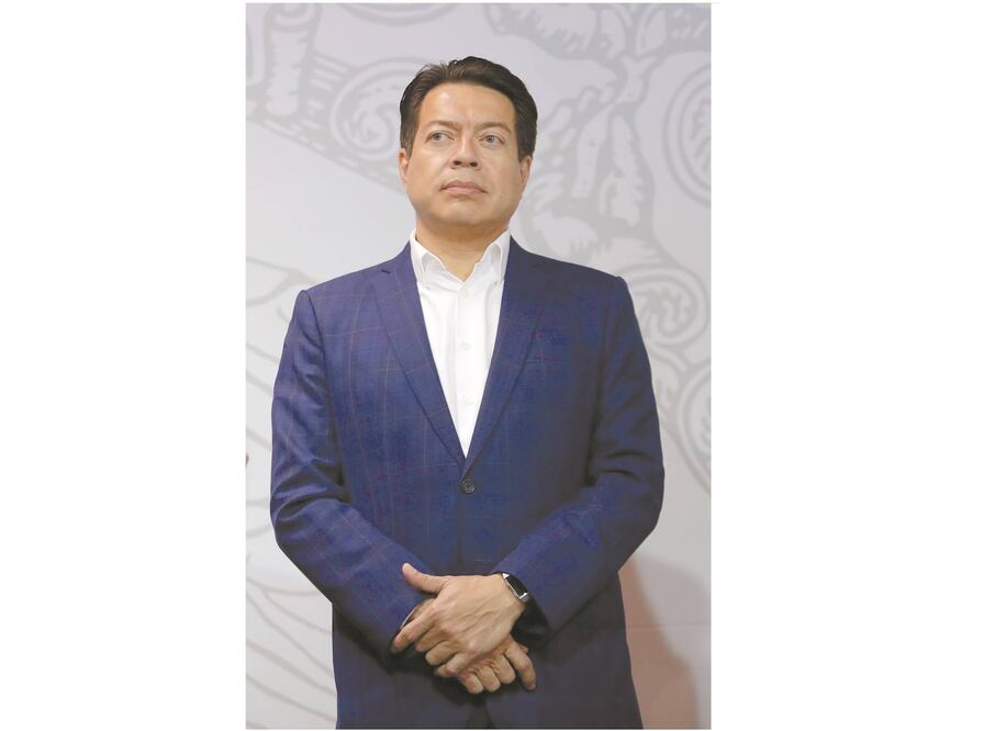 Relevancia. El líder de Morena en la Cámara Baja, Mario Delgado, dijo que su grupo impulsa la Cuarta Transformación. Foto/ARCHIVO EL UNIVERSAL