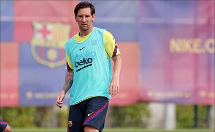 Estado físico de Messi no preocupa al Barcelona