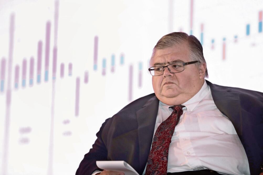 El gobernador del Banco de México, Agustín Carstens, durante su participación en el foro True Economic Talks, que organizó el Centro de Estudios Económicos del Sector Privado (CEESP). (ALEJANDRA LEYVA. EL UNIVERSAL)