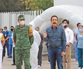 En función, hospital Covid Sedena-Insabi en Hidalgo