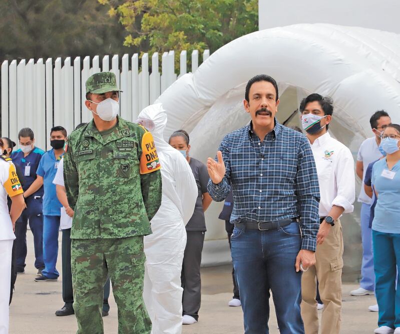 La unidad hospitalaria es resultado de la reconversión del Hospital Materno-Infantil, en coordinación con la Secretaría de la Defensa Nacional (Sedena) y el Instituto de Salud para el Bienestar (Insabi). Foto: Especial