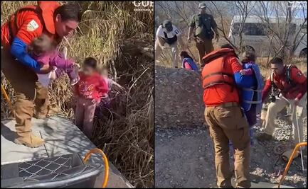 Niñas salvadoreñas rescatadas en río Bravo se mantendrán bajo protección en Coahuila