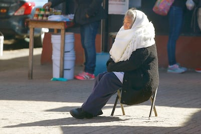 “Amanecemos hasta con hielo en los carros”
