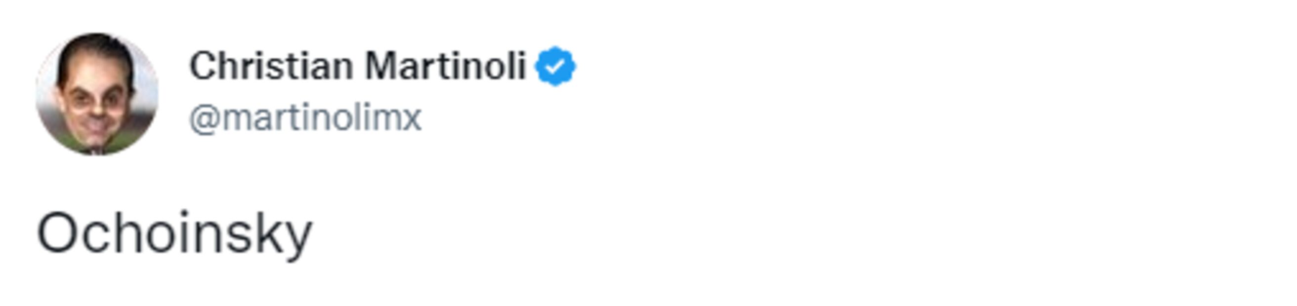 Christian Martinoli y su nuevo apodo para Guillermo Ochoa tras la atajada a Lewandowski