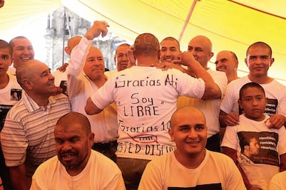 “Una parte de mí se quedó en prisión”