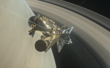 Galería. La sonda Cassini llega a los anillos de Saturno