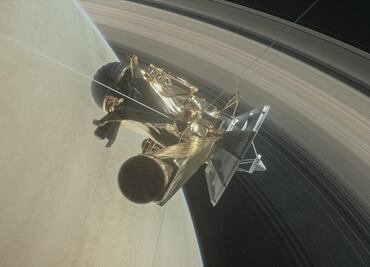 Galería. La sonda Cassini llega a los anillos de Saturno