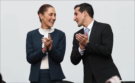 Claudia Sheinbaum sobre Rommel Pacheco en Conade: "Tenemos un gran dirigente"