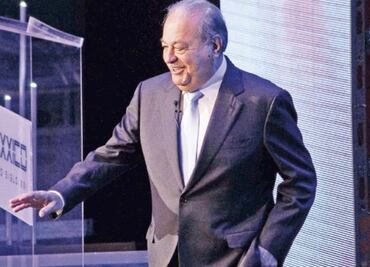 Slim llama a rueda de prensa en medio de tensión México-EU