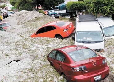 Granizada en Jalisco deja daños en más de 450 casas